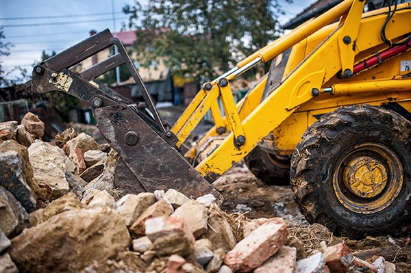 Although construction recycling rates are at 90%, much is recycled into lower value materials. Photograph: Bogdan Mircea Hoda/123RF