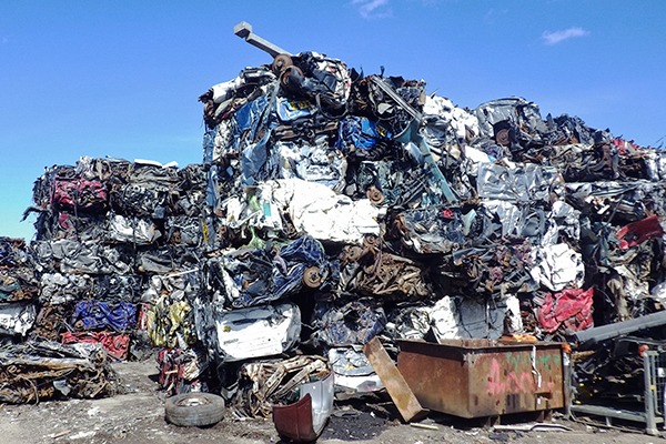 Armstrong continued storing scrap vehicles even though his permit had been revoked. Photograph: Environment Agency
