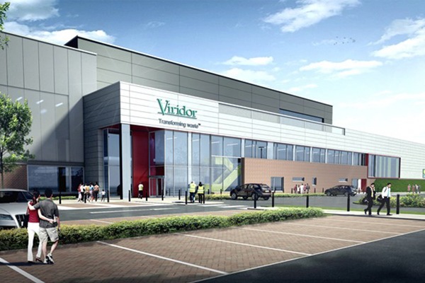 Artist's impression of the Glasgow Recycling and Renewable Energy Centre, which was due to open in early 2016. Photograph: Viridor