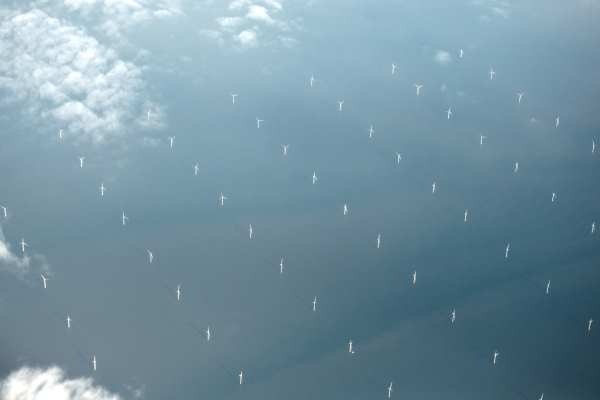 Hornsea Project 2 will be three times larger than the huge London Array. Photograph: F Kwiatkowski CC BY-NC 2.0