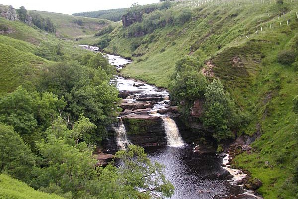 The River Irthingan is in a site of special scientific interest. Photograph: Fronſère/Wikimedia