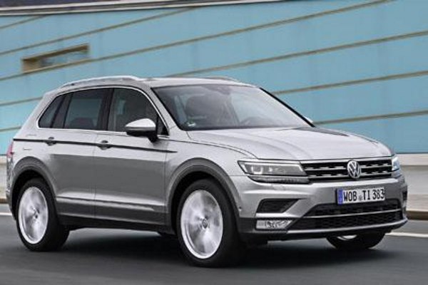 The 2016 VW Tiguan has particularly low NOx emissions, according to Emissions Analytics