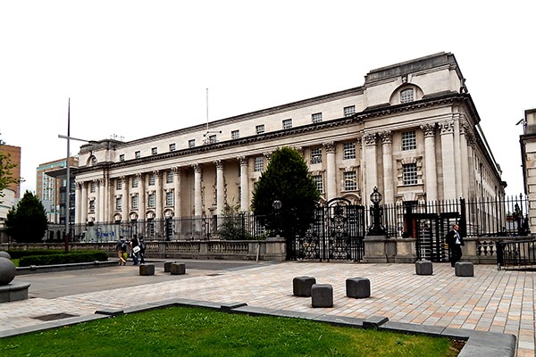 The Royal Courts of Justice in Belfast. Photograph: Suzanne Mischyshyn/geograph.org.uk