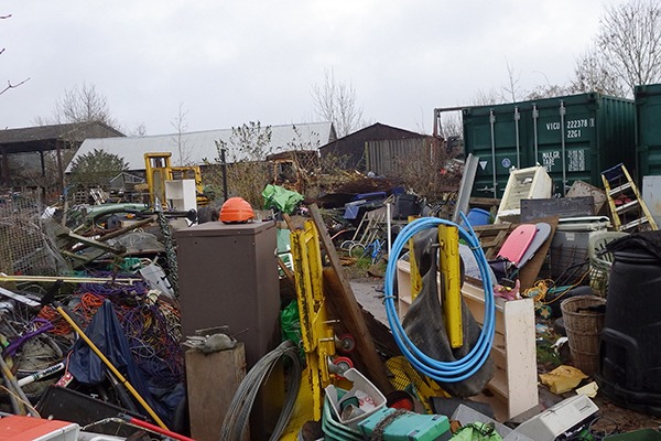 Parker had no permits in place for his skip hire business. Photograph: Environment Agency