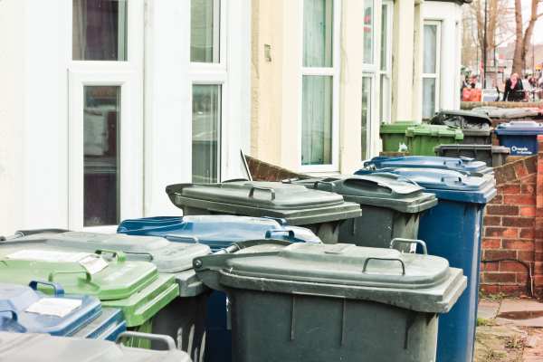 Household recycling bins