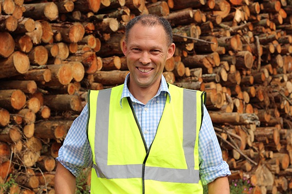 Managing director of Forest Fuels, Peter Solly, has welcomed the government's announcement