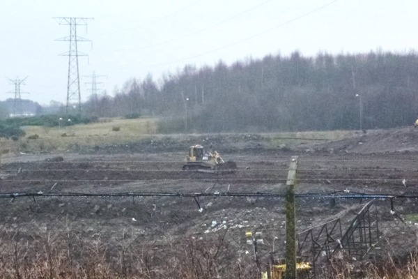 Work to complete the gas extraction system will start on 20 February. Photograph: Environment Agency