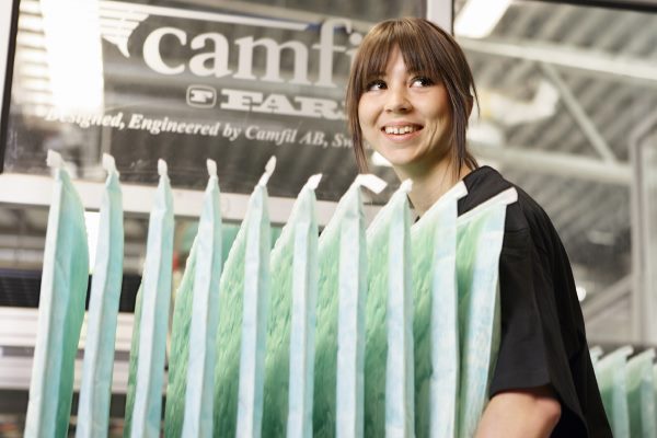 The ISO 16890:2016 standard for air filter testing should better reflect reality. Photograph: Camfil
