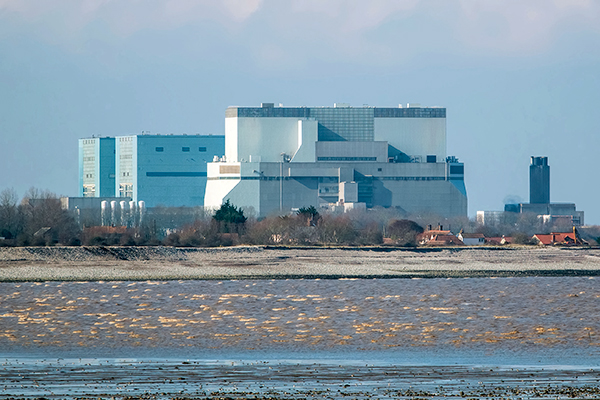 Hinkley Point nuclear power station in Somerset, UK. Photograph: Joe Golby/123RF