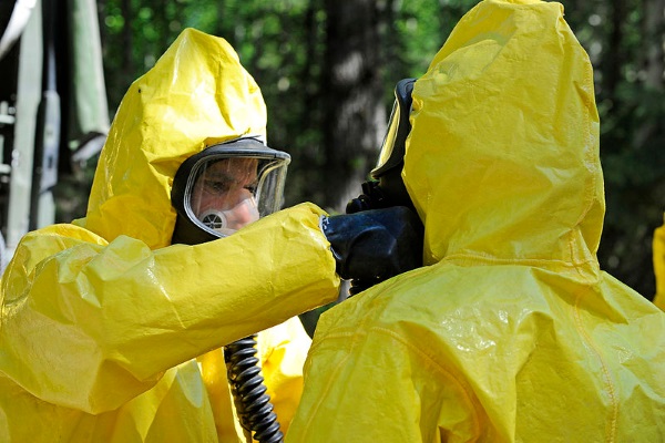 There is some confusion about the provision of advice during a toxic, biological or radioactive emergency. Photograph: Percy Jones