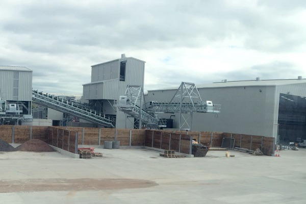 The Avonmouth incinerator bottom ash processing facility