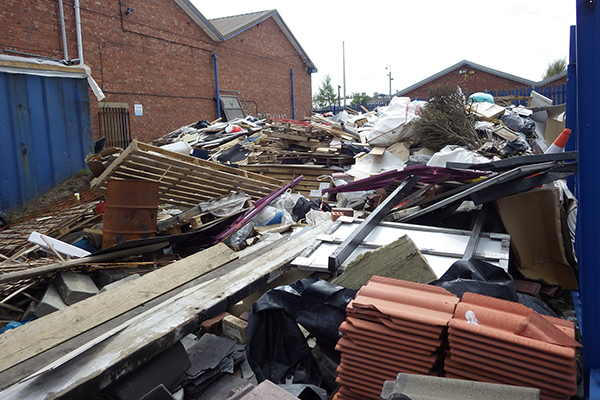 Unit 1 of the Felling Business Centre in Green Lane, April 2016. Photograph: Environment Agency