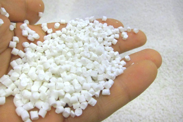 The Marketplace offers polypropylene pellets with a halogen-free flame retardant. Photograph: Paxymer