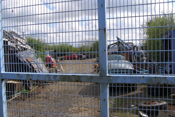 Purdy’s unlicensed scrap yard at Tullaghgore Road, Ballymoney. Photograph: DAERA