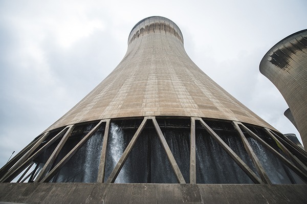 One of Drax's 12 cooling towers. Photograph: Drax