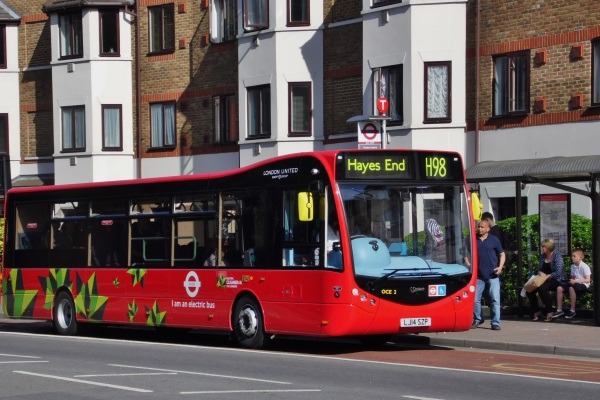 All buses in Greater London would be zero-emission within two decades, under the mayor's plan. Photograph: Lee's bus pics