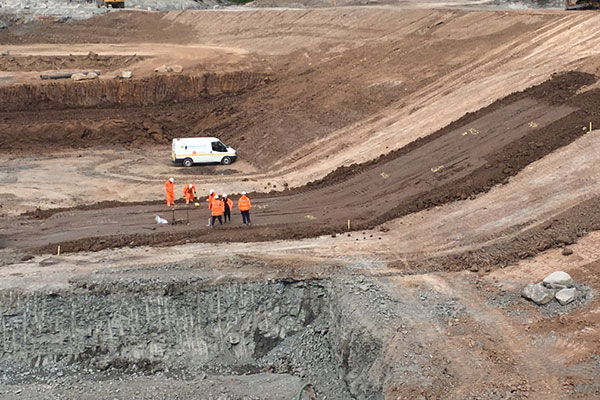 The construction of the first extension cell at Whitemoss is due to be completed this year. Photograph: Whitemoss Ltd.