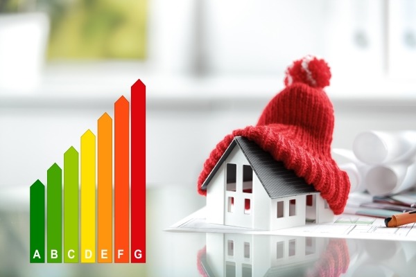 Domestic heating emissions are rising. Photograph: foodandmore/123RF