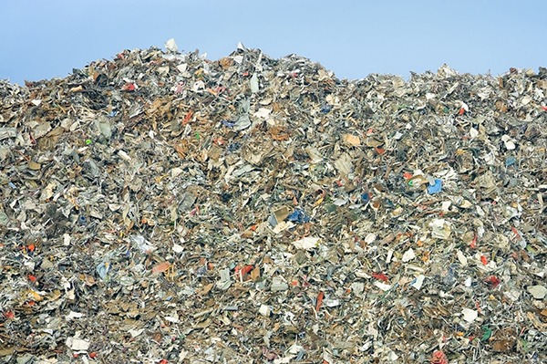 The site is thought to contain around 1.2m tonnes of waste. Photograph: Steve Mann/123RF