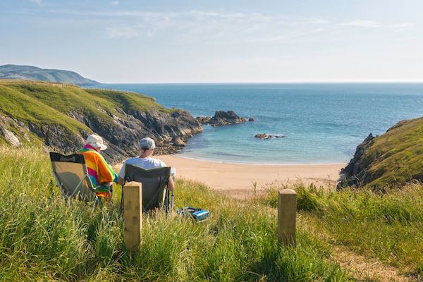 Porth Iago beach, Wales. Picture: Crown copyright 2014 Visit Wales