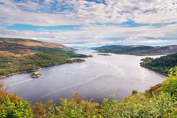 Loch Riddon and Isle of Bute in the Firth of Clyde. Photograph: David Ronald Head/123RF