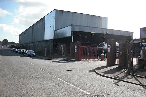 The old Johnnie Walker bottling plant. Photograph: Richard Webb/geograph.org.uk