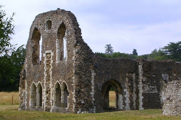 The borough is named for the scenic ruins of Waverley Abbey. Photograph: Marc Percy CC BY-SA 3.0