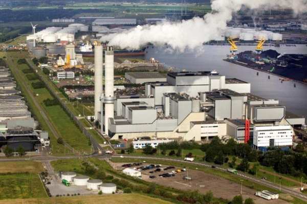 The AEB EfW complex supplies heat and power to Amsterdam, much of it generated from UK waste. Photograph: AEB Amsterdam