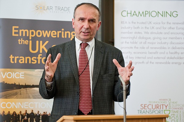 Professor Goran Strbac of Imperial College is the expert adviser on smart power for SPIA. Photograph: Solar Trade Association