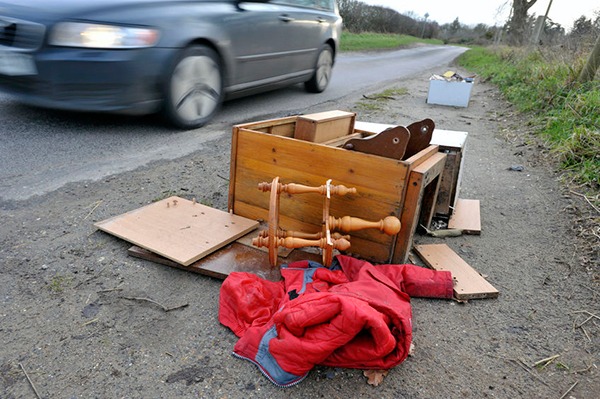 Since 2013/14 the number of fly-tipping incidents has increased year on year. Photograph: Graham Corney/123RF