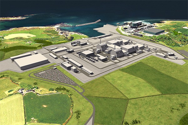 Hitachi expects the 2.7 gigawatt power plant to be in operation by the mid-2020s. Photograph: Hitachi