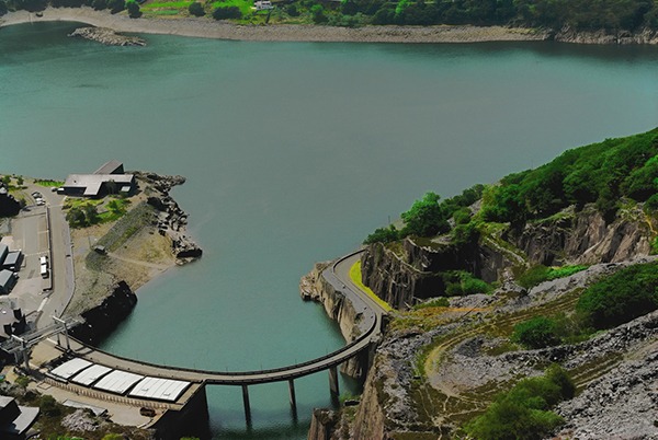 The 1728 megawatt Dinorwig power station in Snowdonia national park, Wales. Photograph: Denis Egan/Wikimedia Commons