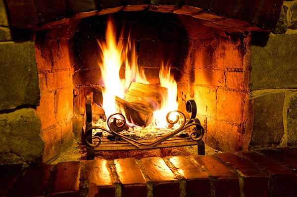 Open wood fires are an increasingly serious source of air pollution. Photograph: 123RF