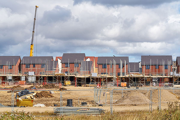 Housebuilding could be greener, says BEIS. Photograph: Duncan Andison/123RF