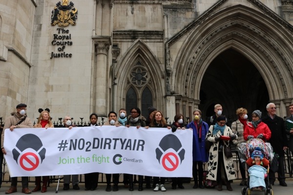 The High Court will scrutinise the government's NO2 plan yet again in February. Photograph: ClientEarth