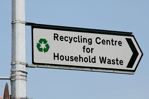 Recycling: figures show slight increase between 2015 and 2016. Photograph: Trevor Benbrook/123RF