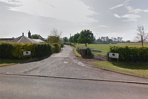 The turbine would have been located at Severndale Farm. Photograph: Google Street View