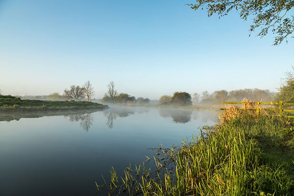 A river