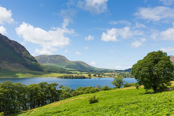 View of lake in the Lake District. Photograph: Michael Charles/123RF