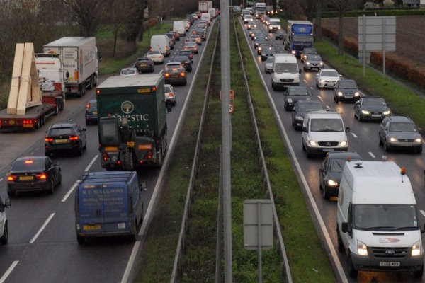 The A10 near Cheshunt is more polluted than had been thought
