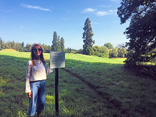 Emma Holman-West has sown wildflower meadows on Alscot Estate to generate biodiversity credits to sell to developers