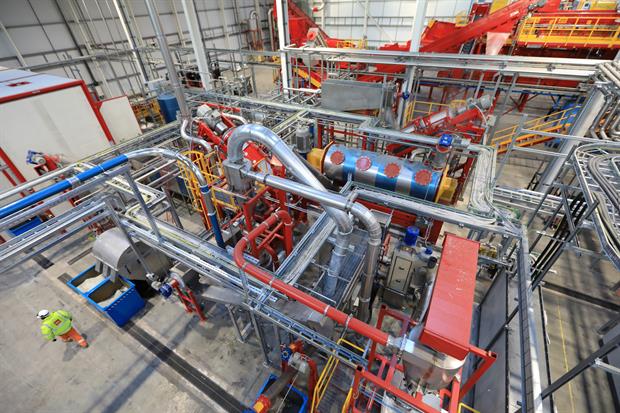 Biffa opened its £27.5m state-of-the-art recycling facility in Seaham, County Durham, in January