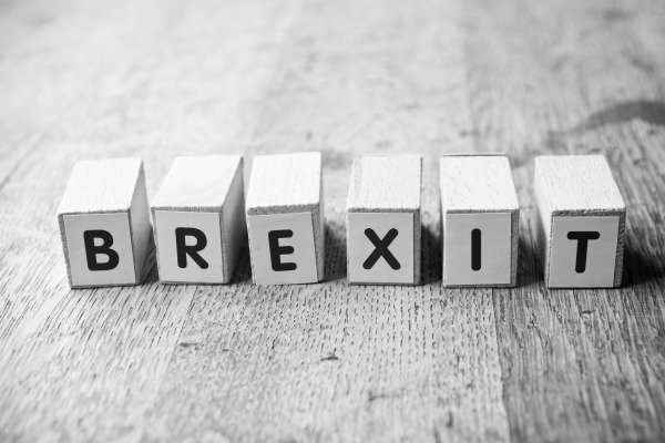 Brexit letter cubes