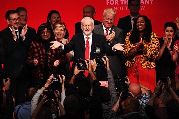 Labour announced a raft of new environmental and climate measures throughout its party conference. Photograph: Leon Neal/Getty Images