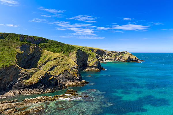 Cornish cliffs near Port Issac