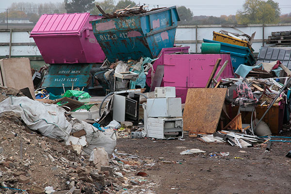 Waste dump in Cambridgeshire