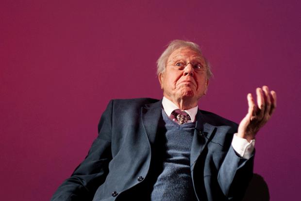Sir David Attenborough. Photograph: Mike Dixon/Wikimedia Commons