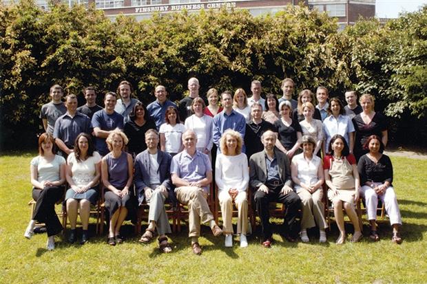 ENDS staff before the move to Haymarket