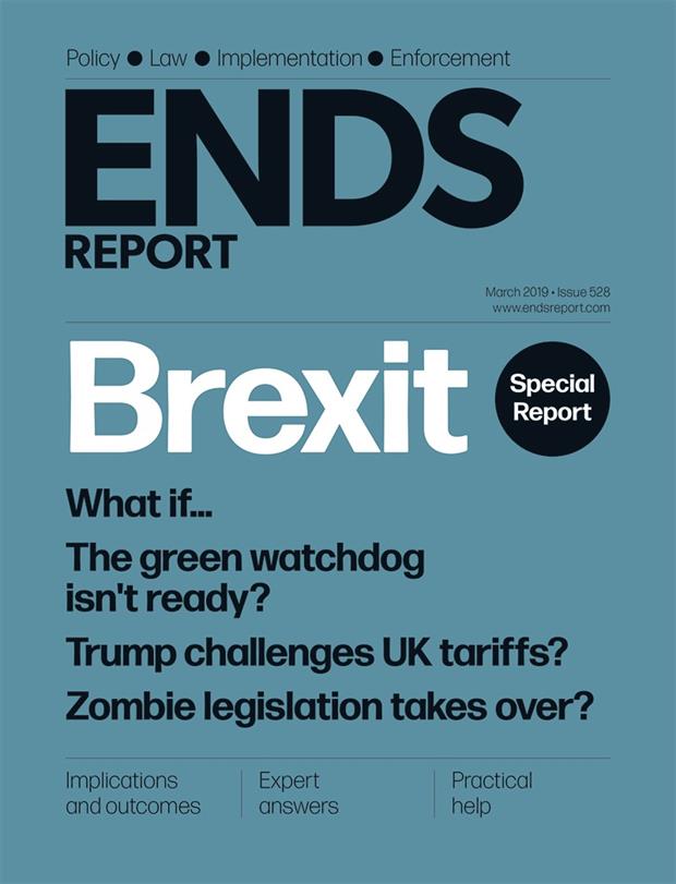 ENDS Report cover March 2019