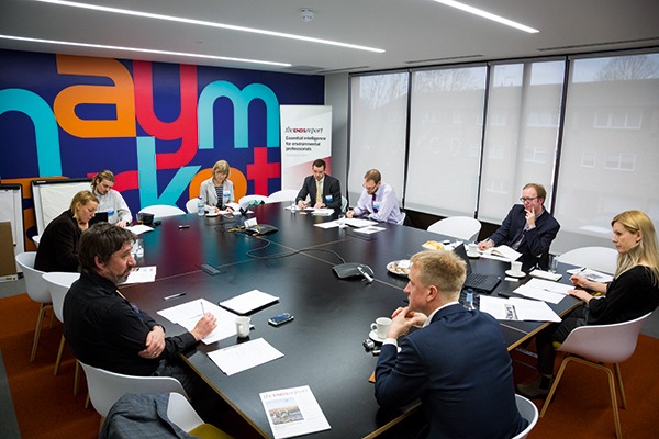 Participants in ENDS' 2018 consultants round table